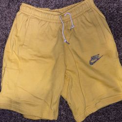 Mens Yellow Nike Short 