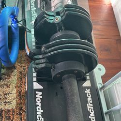 Norditrack Adjustable Dumbbells- 25 Lbs Each