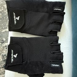XL ATERCEL WORKOUT GLOVES-Black