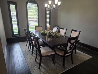 Dining Set - Dining Table and 8 Chairs