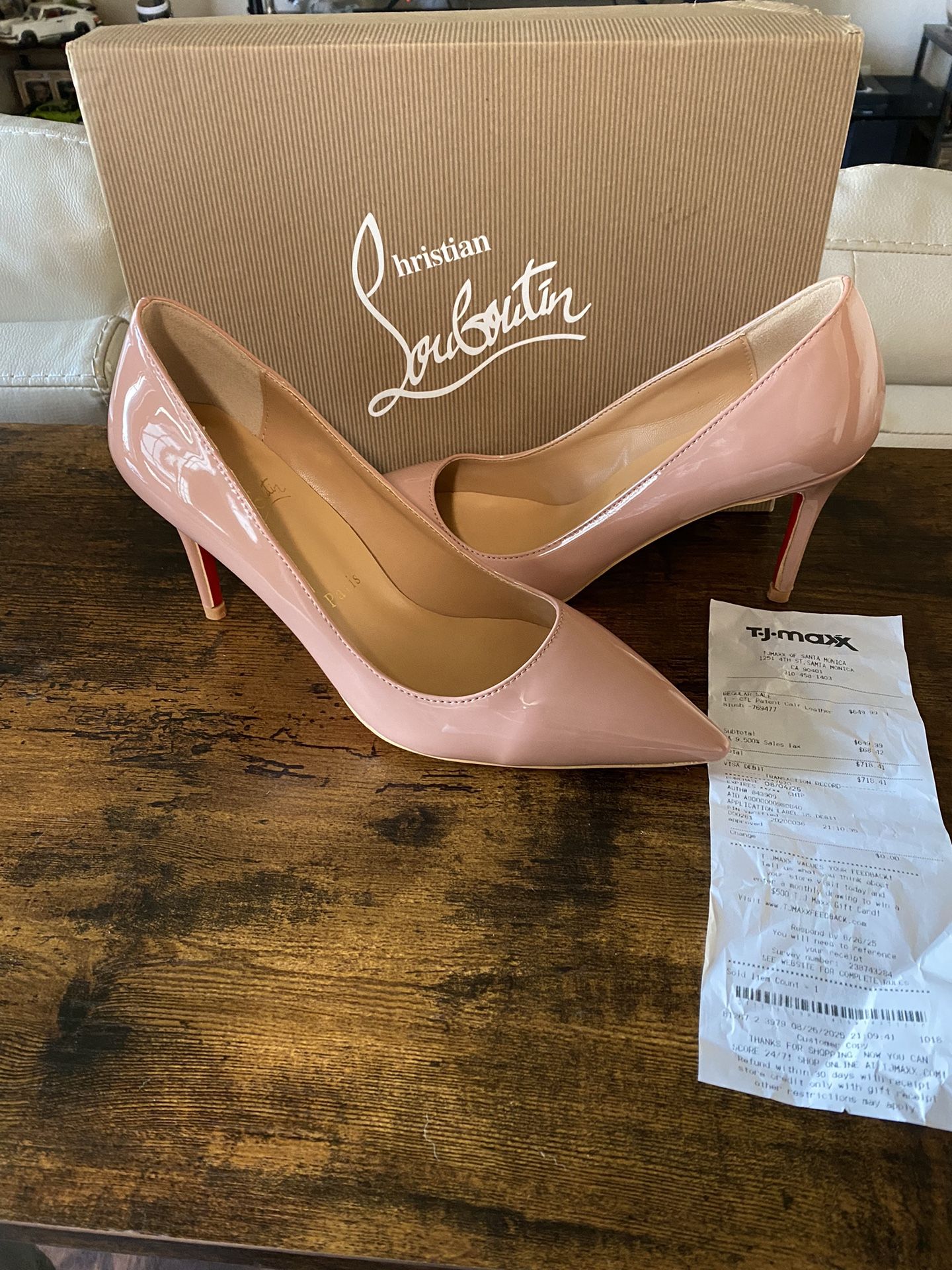 Christian Louboutin Blush Heels 