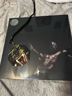 Travis Scott Utopia Vinyl And VIP (floor) Pass / Lanyard 