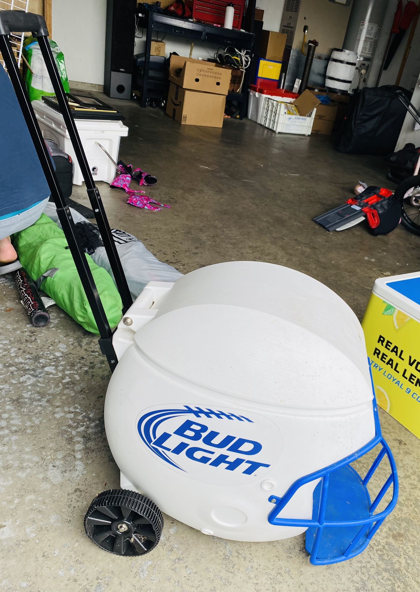 Bud Light Rolling Cooler