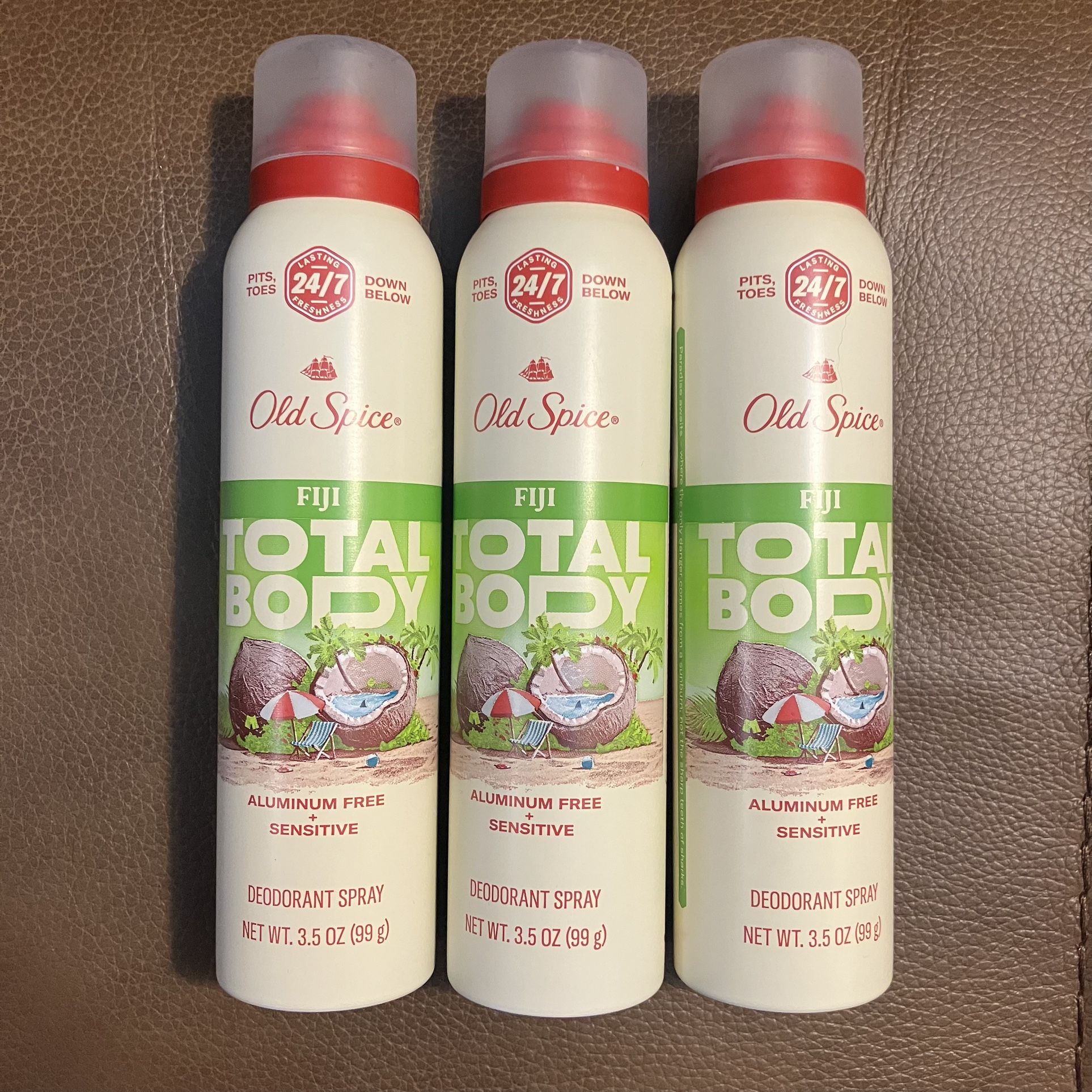 Old Spice Fiji Total Body Deodorant Spray