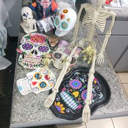 Skeleton Candy Skel Decorations