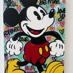 mickey mouse disney painting