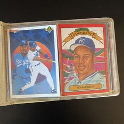 bo jackson baseball cards 