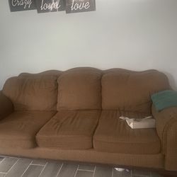 Love Seat And Couch For Sale Or Trade