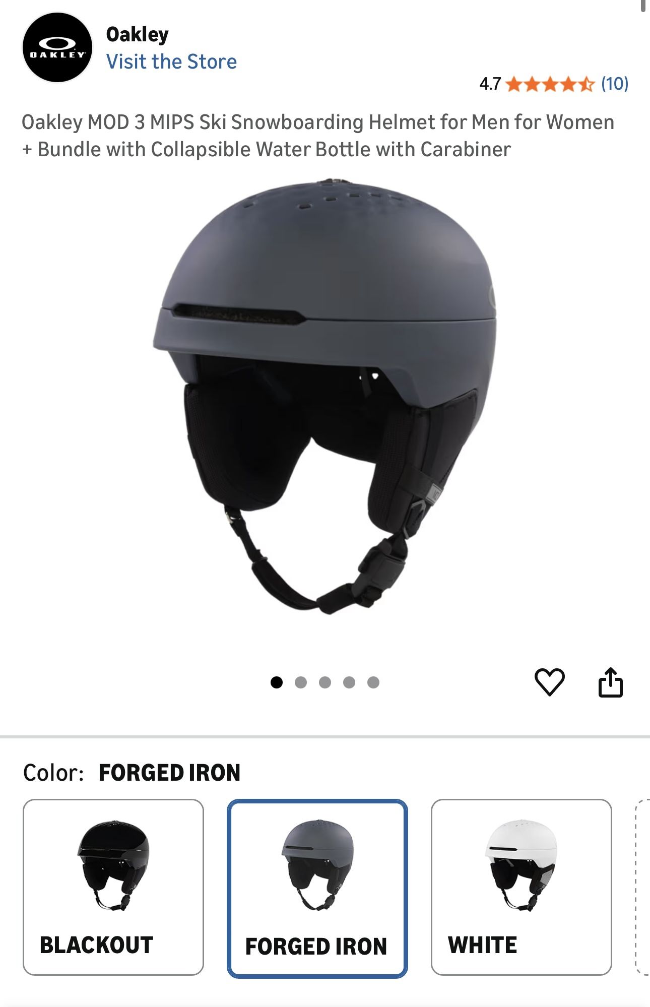 Oakley Mod3 Mips Snow Helmet Small