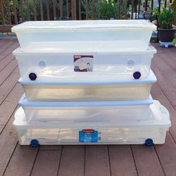 Storage Totes $6 ea.