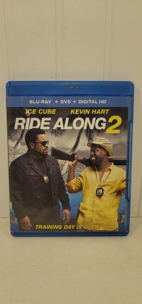 $5 BLU RAY MOVIE. RIDE ALONG 2. BLU RAY / DVD ONLY. NO DIGITAL. $5 OR TRADE FOR A MOVIE TITLE I DO NOT ALREADY OWN.
