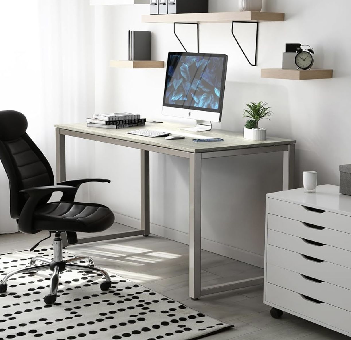 48 Inch Maple Office Computer Desk