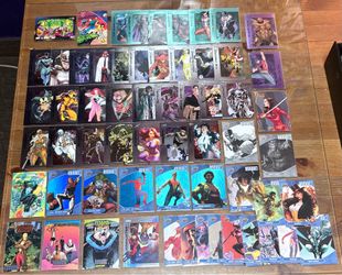 Metal Universe BATMAN & Upper Deck ANNUAL Card Collection