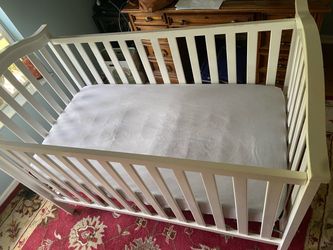 With mattress included - baby crib