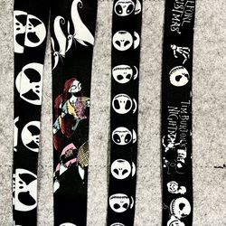 Nightmare Before Christmas Themed Lanyards