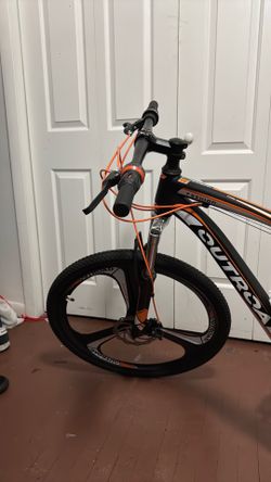 26 Inch Mountain Bikes for Adult, 21 Speeds Mountain Bicycles with Front Suspension, Dual Disc Brake, 3-Spoke Wheel, Hardtail Bike for Men/Women/Teen,