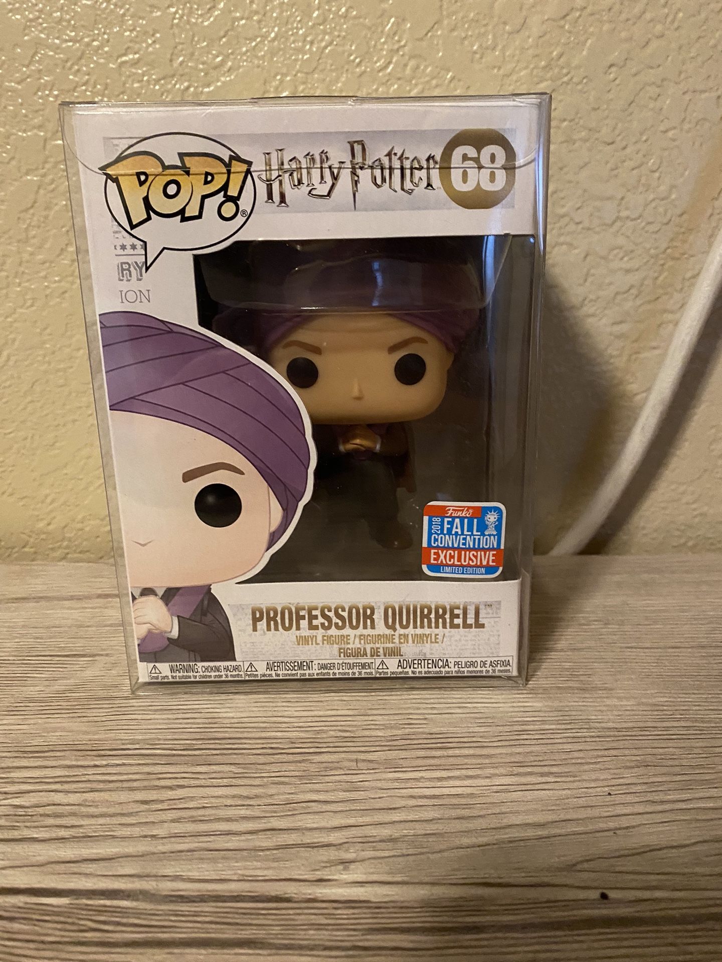 Professor Quirrell w/ Voldemort under his Turban Harry Potter