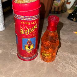 Versace Red Jeans Woman EDT Vintage Batch
