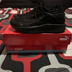 all black little boy puma shoes