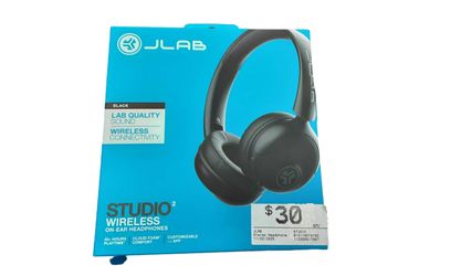 Jlab Studio Black Stereo Headphone