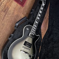 Epiphone Inspired by Gibson Adam Jones 1979 Les Paul Custom Silverburst