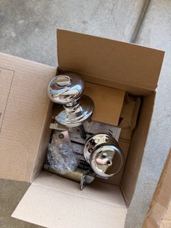 Chrome Door Knobs