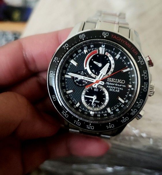 Seiko Sportura Perpetual Solar