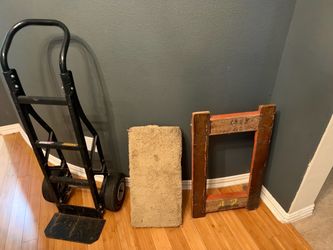 Harper Black Steel Hand Truck Dolly, with 4 wheeler dollys