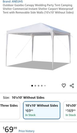 10x10 canopy