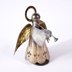 6.5" Spinning Angel Sound Music Box Statue Figurine Art Sculpture Artwork