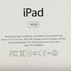 iPad 3 Model 1416 , 16GB 