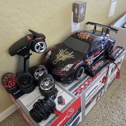 Rc Drift Car With Tons Of Extras.