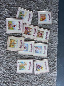 Vintage 1980s Talking Mother Goose Books Lot of 10