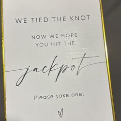 Wedding Favors Sign 