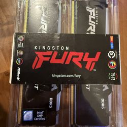 16GB Kingston Fury DDR5 Ram