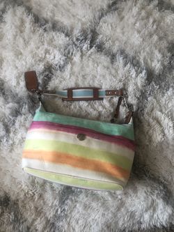 Coach purse size medium