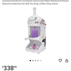 Commercial Electric Ice Shaver