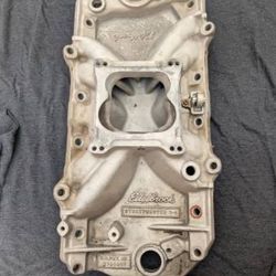 Edelbrock Big Block Chevy Aluminum Intake Manifold 3240 Streetmaster 2