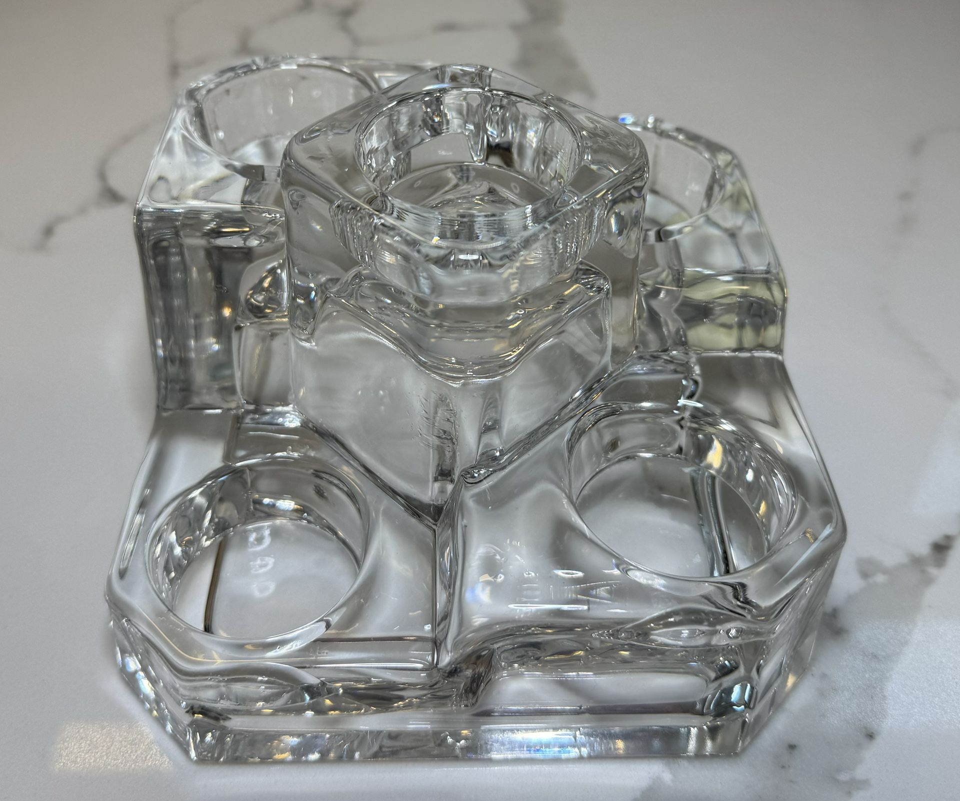 ✨ Partylite Crystal Castle Tealight Holder – Limited Edition, Brand New! ✨