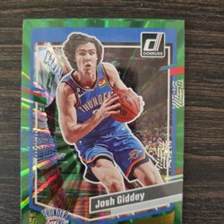 Josh Giddey [Green Laser] #134 2023 Panini Donruss