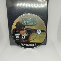 Medal Of Honor Frontline SONY PS2 Playstation 2 Game Tested ++ WORKING

