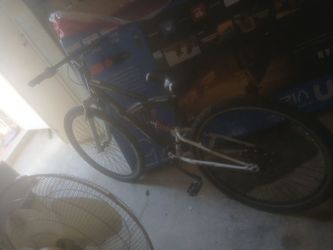 Mountain Bike with Front Suspension