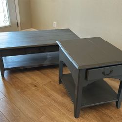 Coffee And End Table Set 