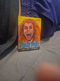 1988 Topps Fright Flicks wax pack