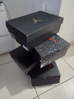 Nike Air Jordan Empty Shoe Boxes