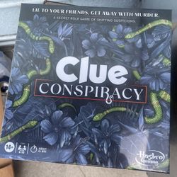 Clue Conspiracy Board Game