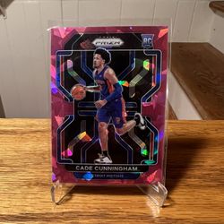 Cade Cunningham Pink Prizm 22 RC