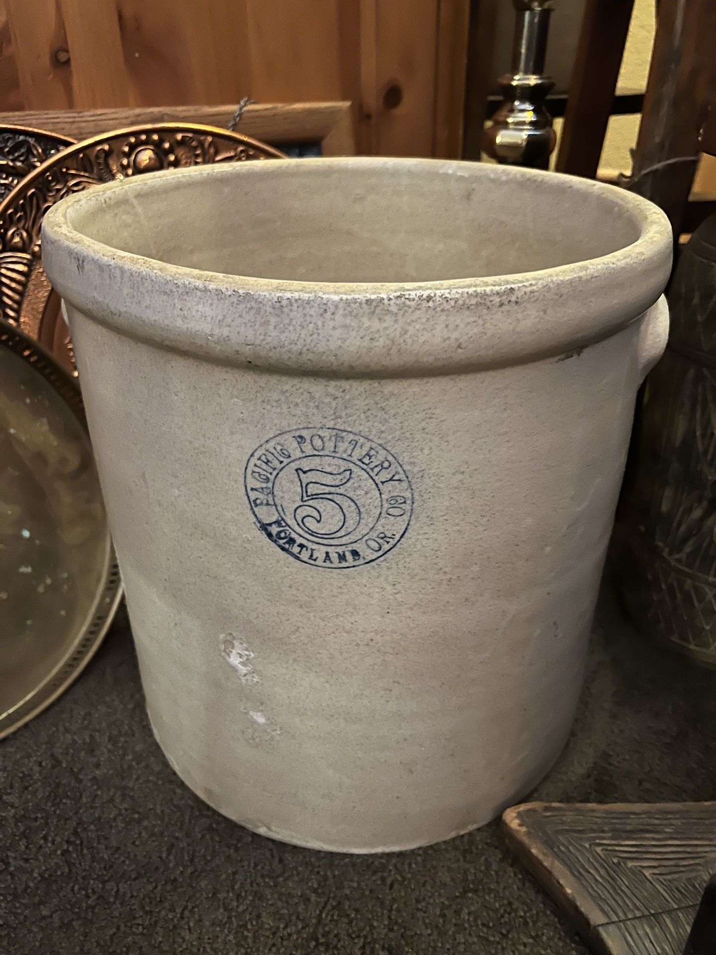 5 gallon antique crock $250 pick up in Canyon country/Santa Clarita cross posted MQ