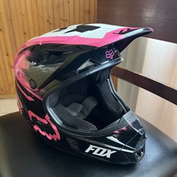 Adult Fox Racing Motorcycle Helmet