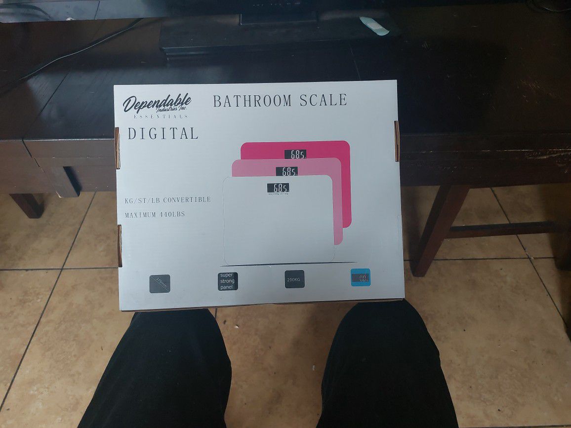 Digital Bathroom Scale 